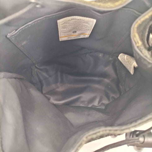 アッソブ ASSOV 別注 WATER PRO OF SUEDE DRAWSTRING BAG スエード巾着バッグ メンズ