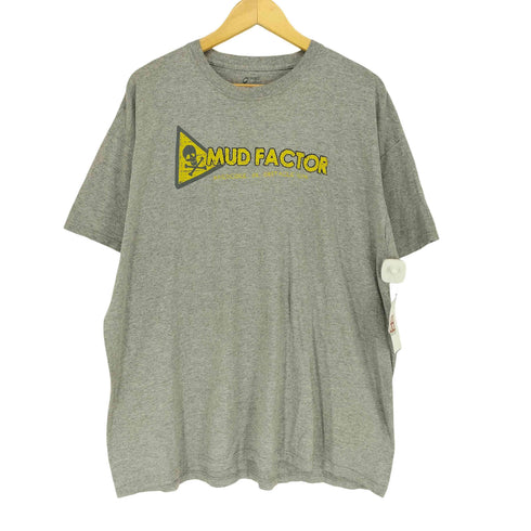 ポートアンドカンパニー PORT and COMPANY MUD FACTORY クルーネックTシャツ メンズ 2XL
