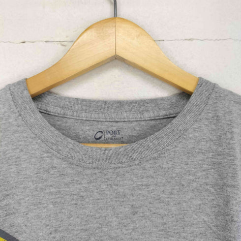 ポートアンドカンパニー PORT and COMPANY MUD FACTORY クルーネックTシャツ メンズ 2XL