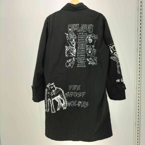 ジィヒステリックトリプルエックス Thee Hysteric XXX バンドコラボ POLAR POWER PT ステンカラーコート メンズ M