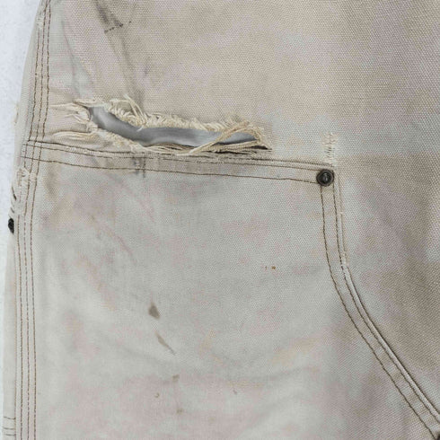 カーハート Carhartt 90~00S ダック地 ダブルニーペインターパンツ Double Front Washed Duck Utility Work Pants メンズ