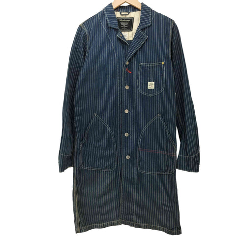 アナクロノーム Anachronorm Stripe Engineer Goat ストライプエンジニアコート 三本針 メンズ 00