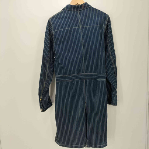 アナクロノーム Anachronorm Stripe Engineer Goat ストライプエンジニアコート 三本針 メンズ 00