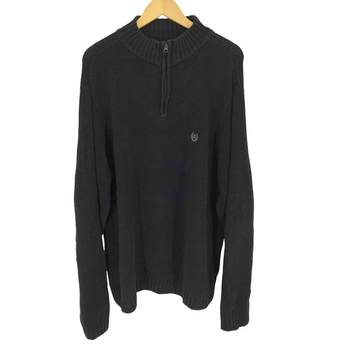 チャップス CHAPS ハーフジップコットンニット メンズ JPN:XL