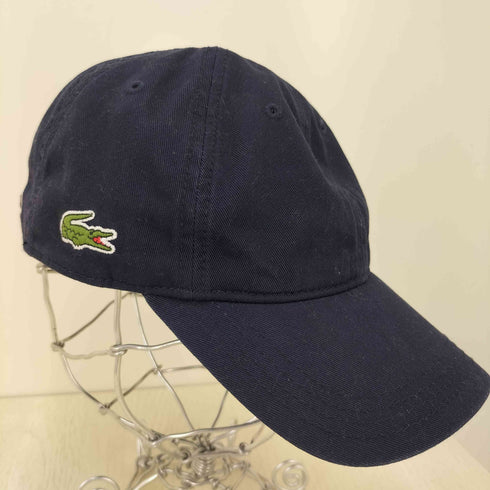 ラコステ LACOSTE ロゴワッペン 6パネルキャップ レディース