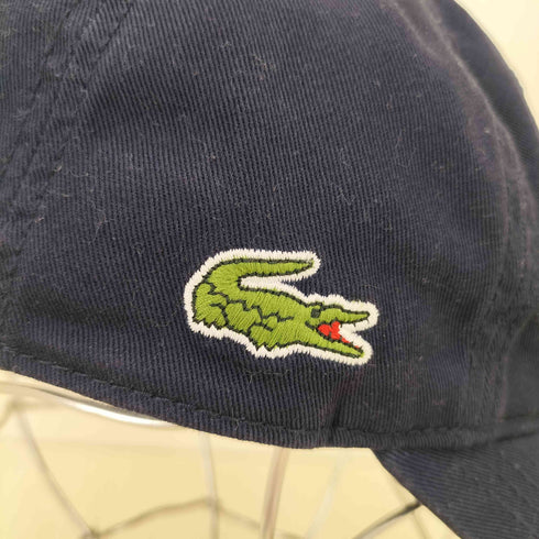 ラコステ LACOSTE ロゴワッペン 6パネルキャップ レディース