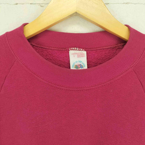 フルーツオブザルーム FRUIT OF THE LOOM 80~90S 無地ラグランスウェット メンズ JPN:L