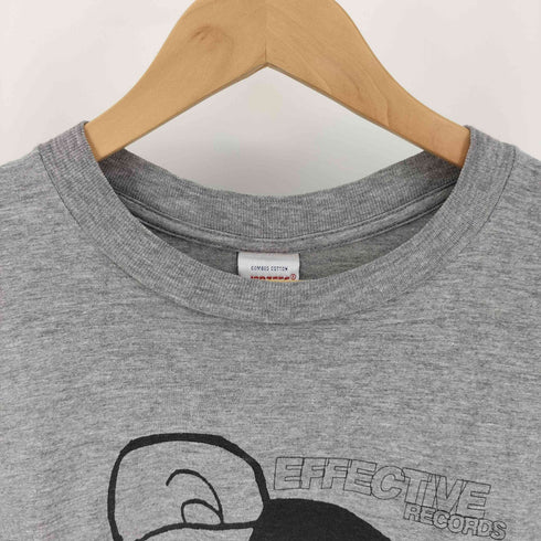 90S JERZEES 363 ボディ レコード 企業 キャラクター プリント S/S Tシャツ メンズ import:L