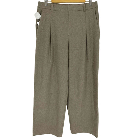 ユニクロ UNIQLO ブラッシュドジャージータックワイドパンツ メンズ XXL