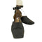 エムエムシックスメゾンマルジェラ MM6 Maison Margiela MADE IN ITALY レザーストラップ ヒールサンダル VERO CUOIO レディース EUR:37