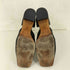 エムエムシックスメゾンマルジェラ MM6 Maison Margiela MADE IN ITALY レザーストラップ ヒールサンダル VERO CUOIO レディース EUR:37