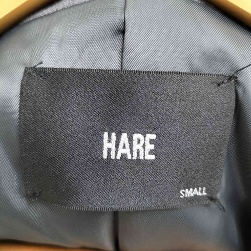 ハレ HARE ノーカラー ガウンコート レディース JPN:S