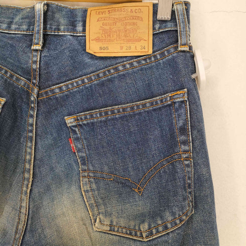 リーバイス Levis 98年製 90S 日本製 MADE IN JAPAN 505 ジップフライデニムパンツ メンズ 28L34
