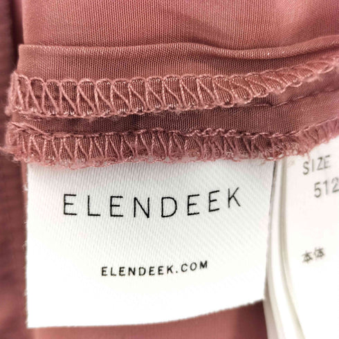 エレンディーク ELENDEEK 20SS ツイストタックギャザーワンピース レディース JPN:1