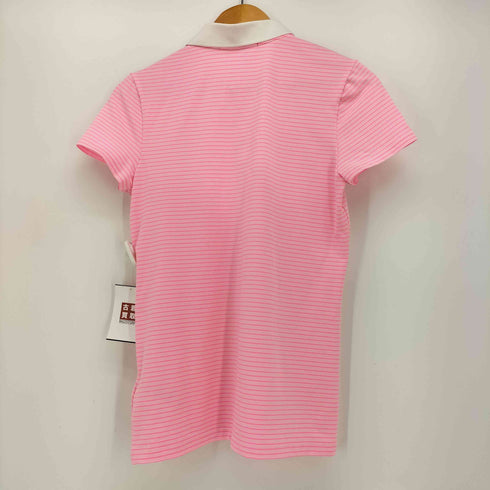 アールエルエックスラルフローレン RLX RALPH LAUREN ボーダー ポリエステル ポロシャツ レディース JPN:S 160/84A