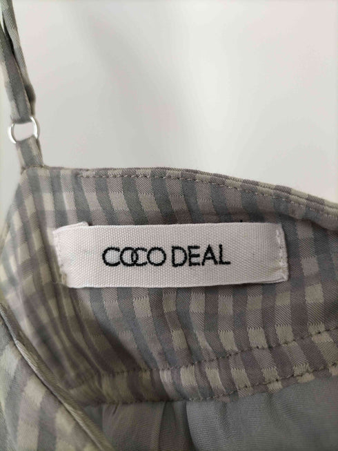 ココディール COCO DEAL チェックキャミワンピース レディース JPN:1