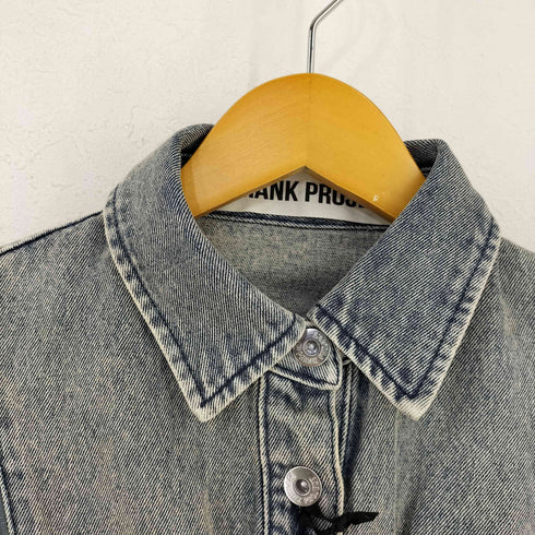 プランクプロジェクト PRANK PROJECT 24AW Zip Denim Shirt Blouson ジップデニムシャツブルゾン レディース FREE