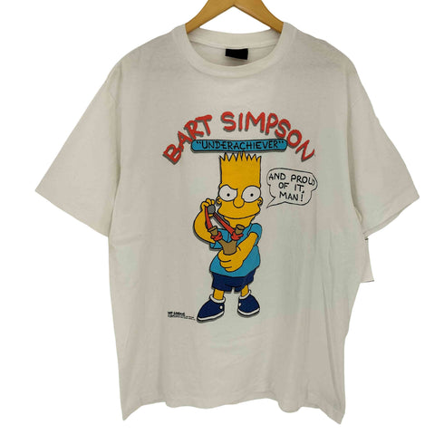 チェンジズ CHANGES Ⓒ1989 USA製 USアニメキャラクタープリント クルーネックTシャツ メンズ import:XL