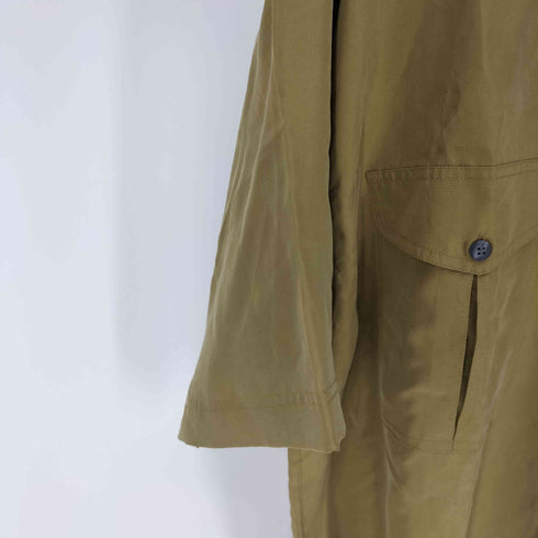 DIVERTENTE STUDIO シルクタッチ フラップポケット S/S シャツ メンズ LL