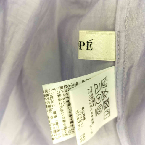 ロペ ROPE 23SS 前後2WAYスタンドフリルシアーブラウス レディース JPN:38