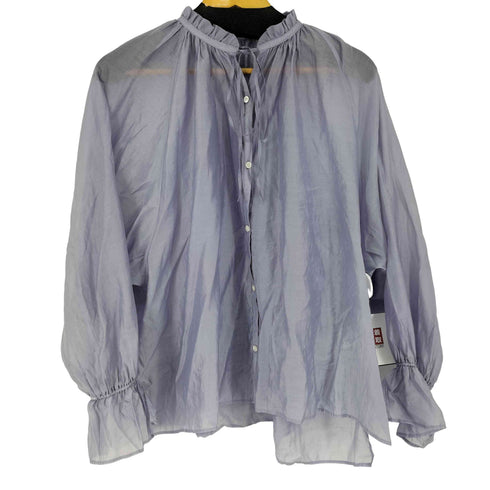ロペ ROPE 23SS 前後2WAYスタンドフリルシアーブラウス レディース JPN:38