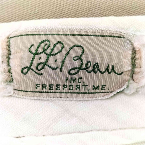 エルエルビーン L.L.Bean 50-60s 筆記体タグ TALONジップ ハンティングパンツ メンズ