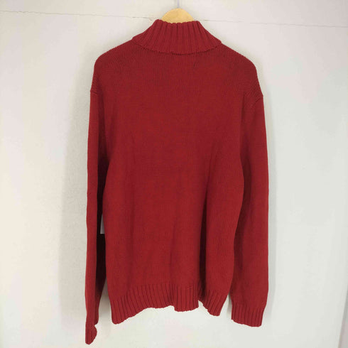 ポロバイラルフローレン Polo by RALPH LAUREN ハーフジップハイネックコットンニット メンズ JPN:XL
