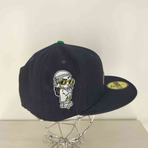 ニューエラ NEW ERA ASTOIC 59FIFTY MLB ATLANTA ベースボールチームロゴ キャップ メンズ 7 1/2