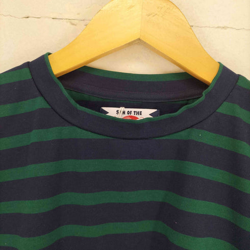 サノバチーズ SON OF THE CHEESE 24SS Odd Border TEE メンズ JPN:M