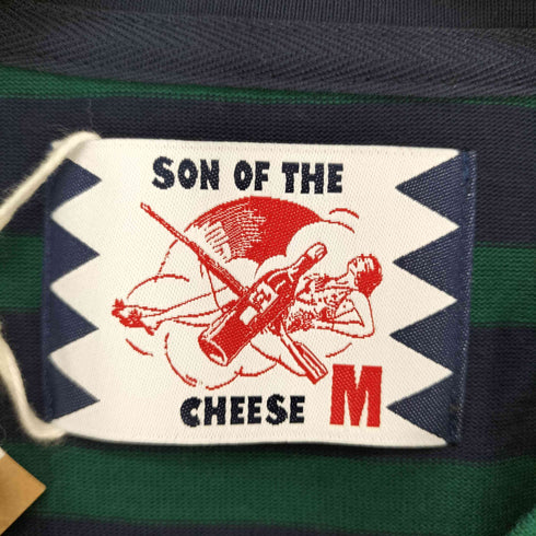 サノバチーズ SON OF THE CHEESE 24SS Odd Border TEE メンズ JPN:M