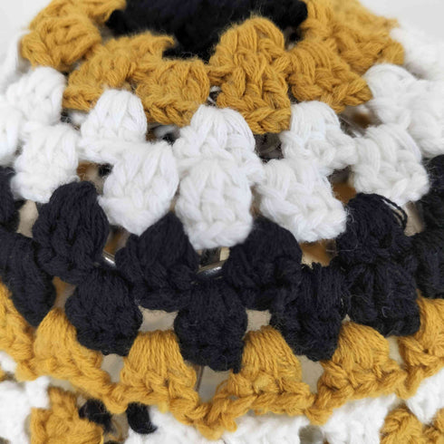 サノバチーズ SON OF THE CHEESE BIG FLOWER KNIT HAT メンズ