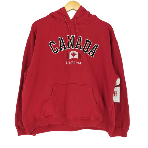 CANADIAN COUNTRY COLLECTION フロントワッペン刺繍プルオーバーパーカー メンズ JPN:L