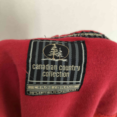 CANADIAN COUNTRY COLLECTION フロントワッペン刺繍プルオーバーパーカー メンズ JPN:L