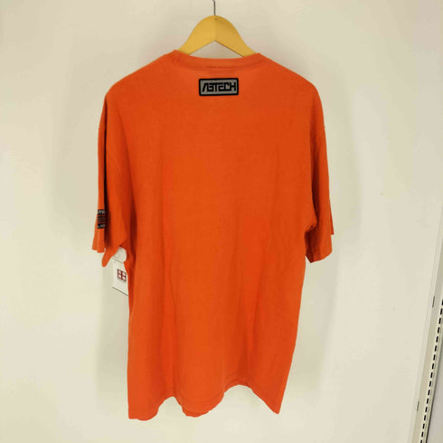 リフレクターパッチ ラバー プリント S/S Tシャツ メンズ import:M