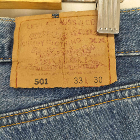 リーバイス Levis 90S 96年1月製造 501 MADE IN USA メンズ W33L30