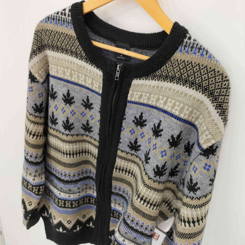 ハフ HUF GILBERT ZIP SWEATER MULTI メンズ JPN:M