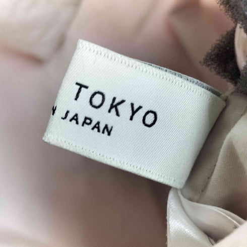 パブリックトウキョウ PUBLIC TOKYO スクエアネックシャーリングワンピース レディース FREE
