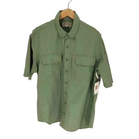 ダルーストレーディング DULUTH TRADING CO リップストップ S/S フィッシング シャツ メンズ import:L