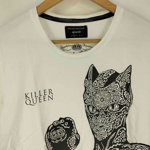 グラム glamb フロントキャラクタープリント クルーネックTシャツ メンズ JPN:1