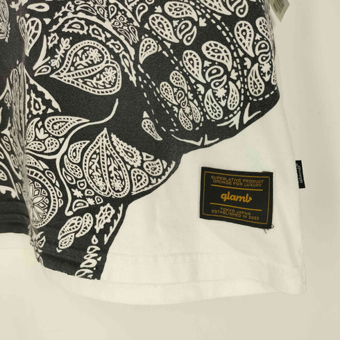 グラム glamb フロントキャラクタープリント クルーネックTシャツ メンズ JPN:1