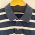 ポロバイラルフローレン Polo by RALPH LAUREN スモールポニー刺繍 ボーダー S/S ポロシャツ メンズ import:M