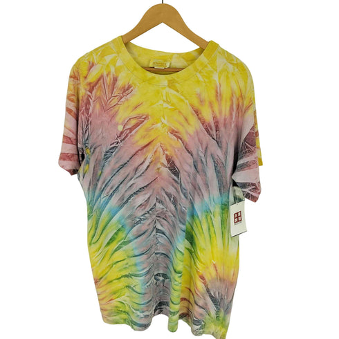 ROAMANS 90S USA製 アート フルプリント S/S Tシャツ メンズ import:L
