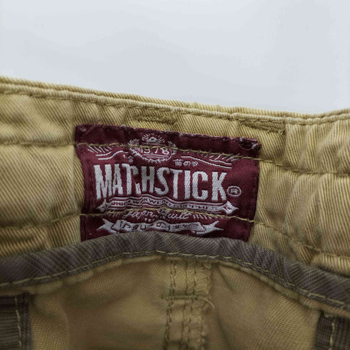 MATCHSTICK カーゴ ショーツ ジョーツ マスタード メンズ 38