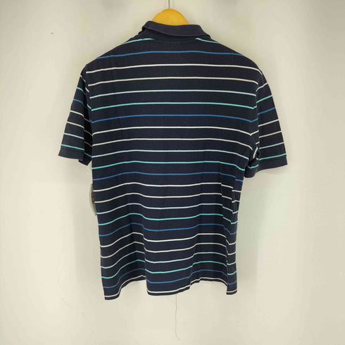 ラコステ LACOSTE ワンポイント刺繍ボーダー S/S ポロシャツ メンズ 95