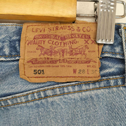 リーバイス Levis MADE IN UK 501 メンズ W28L30