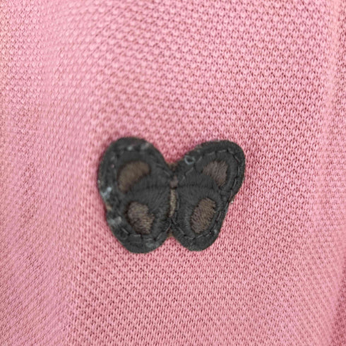 ボッテガヴェネタ BOTTEGA VENETA MADE IN ITALY シルク切替 スキッパーポロシャツ Y2K レディース EUR:40