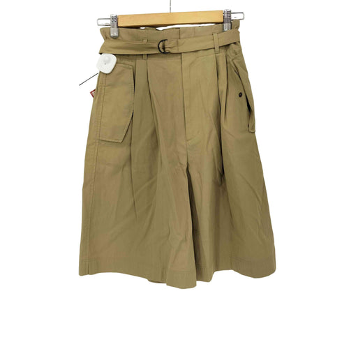 ロクビューティーアンドユースユナイテッドアローズ 6 BEAUTY & YOUTH UNITED ARROWS COTTON MILITARY MOTIF SHORT PANTS レディース JPN:36