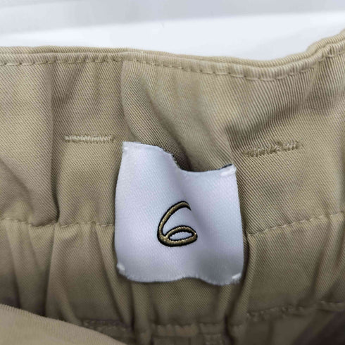 ロクビューティーアンドユースユナイテッドアローズ 6 BEAUTY & YOUTH UNITED ARROWS COTTON MILITARY MOTIF SHORT PANTS レディース JPN:36