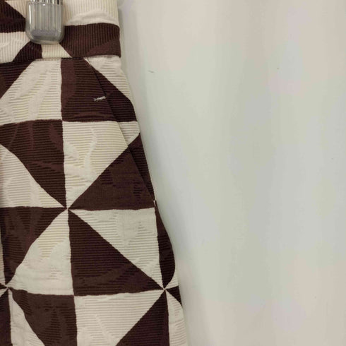 ロクビューティーアンドユースユナイテッドアローズ 6 BEAUTY & YOUTH UNITED ARROWS KIKAGAKU PRINT SKIRT レディース JPN:36