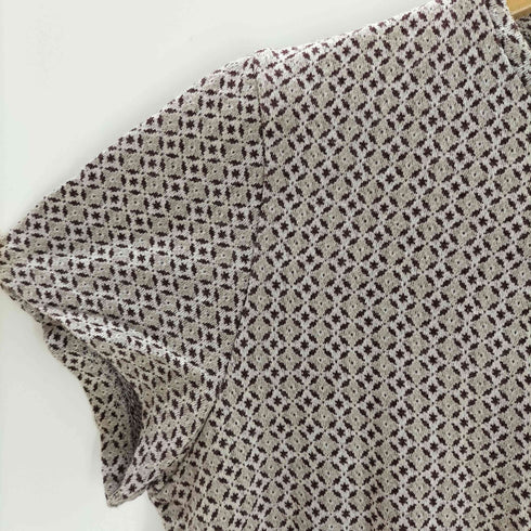 ズッカ ZUCCa ジャガード ヘンリーネックカットソー レディース JPN:M